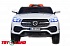 Электромобиль джип Mercedes Benz GLE купе, белый  - миниатюра №1